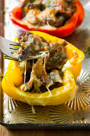 Philly Cheesesteak Stuffed Peppers Dinner At The Zoo