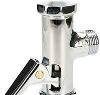 KOTARBAU Valvola di scarico per WC Sciacquone cromata con meccanismo di  scarico da 3/4" antiruggine Risciacquo Pulsante Ventil : Amazon.it: Fai da  te