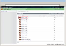 As if it isnt communicating with the printer. Managing The Address Lists Canon Imagerunner Advance 4051i 4045i 4035i 4025i User S Guide