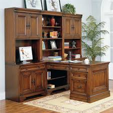Several small desks come with drawers or even shelves to store everything you need in one compact area. Aspenhome Richmond Modular Peninsula Desk Wall Wayside Furniture L Shape Desks