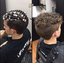Men S Hair Haircuts Fade Haircuts Short Medium Long Buzzed Side Part Long Top Short Sides Hair Style Permed Hairstyles Hair Styles Short Hair Styles