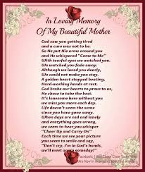  Loving Memory Of My Beautiful Mother Mom Poems Miss Mom Mother Quotes