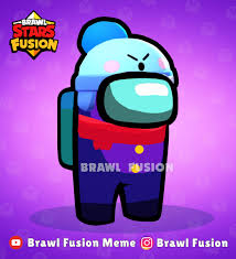 Today i'd like to share a very fun challenge, in which i try to brawl stars max level 10 bull star power gameplay! Brawl Stars X Among Us Amongus Brawl Fusion Meme Facebook