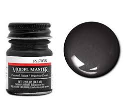 Testor Corp Gloss Black Enamel Paint 5 Oz Bottle Fs17038
