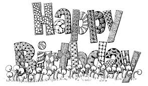 Print them out and decorate for a birthday placemat or other decor. Free Kids Coloring Pages Coloring Books Coloring Sheets Happy Birthday Coloring Pages For Adults