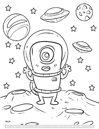 They used to come from another location to learn about its new idea or to colonize it. Aliens Ufo Coloring Pages Rainbow Printables