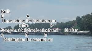 Anakku naburju, anak hasianku, g. Chords For Lagu Batak Alsant Nababan Aut Boi Nian Kunci Gitar Dan Lirik Cover