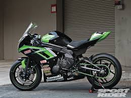 kawasaki ninja 650 racebike build green streak カワサキモーターサイクル カスタムバイク カワサキ