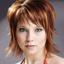 Colorful Short Shaggy Hairstyles Short Shag Hairstyles Short Shaggy Haircuts Haircuts For Fine Hair