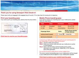 Online inchecken bij swiss air. The Fully Mobilized Passenger Future Travel Experience