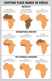 Africa map without names africa map. Countries That Have Changed Their Names Vivid Maps Africa Africa Map African History