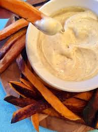 Baked Sweet Potato Fries W Creamy Maple Mustard Dipping Sauce Sweet Potato Fries Baked Sweet Potato Fries Dipping Sauce Sweet Potato Fries
