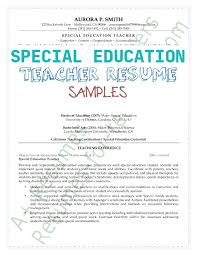 These are the schools that are usually smaller or privately funded. 7 Special Education Teacher Resume Samples Free Templates
