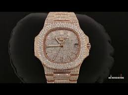 Patek Philippe Nautilus 5711 1r 001 With Diamonds Youtube Customized patek philiippe nautilus 40mm 18k 27.24ctw. patek philippe nautilus 5711 1r 001 with diamonds