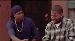It's friday, and craig and smokey must come up with $200 they owe a local bully or there won't be a saturday. Gif Friday Movie Ice Cube Chris Tucker Animated Gif On Gifer
