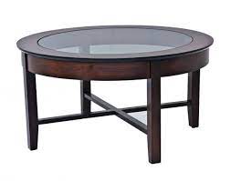 Place it in your living room or in garden spaces for a causal sitting with your family and friends. Aaron Round Coffee Table Amish Originals