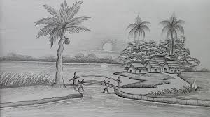 | how to sharpen pencils for. How To Draw Winter Season Scenery Of Pencil Sketch Step By Step Easy Draw Youtube