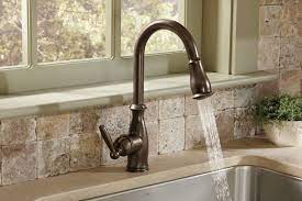 Moen and delta are the two most noticeable so that's our review for the best kitchen sink faucets in 2021. Moen 7185orb Brantford One Handle High Arc Pulldown Kitchen Faucet Oil Rubbed Bronze Faucetdepot Com
