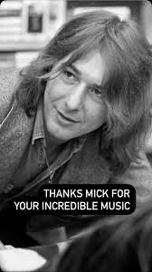 Attention guitar players!!!…. Mick Ralphs. Mick showed me this tuning at my  studio