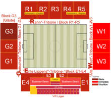 Rwe verpasst platz 1 ++ rund 500 fans feiern am stadion ++ bvb tritt mit video nach 05.06.2021 um 20:54 uhr die mannschaft wird von fans in empfang genommen. Stadion Essen Wikipedia
