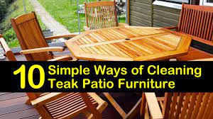 Teak wood is a very low maintenance wood and is among the more preferred choices for outdoor furniture. 10 Simple Ways Of Cleaning Teak Patio Furniture