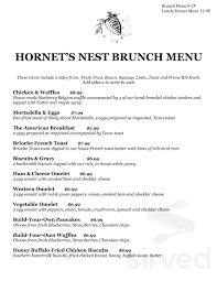The food is always great but of the many times we've been there, there are only a handful of times when we can say we were impressed with the service. Hornet S Nest Menu In Evansville Indiana Usa
