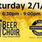 Beer Choir at The Underground Taphouse