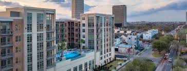 The interior design celebrates the history of the building, while providing modern systems and classic finishes. The Montrose At Buffalo Bayou Arch Con Corporation