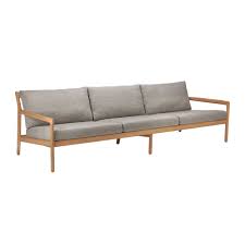 Teak garden lounge furniture, combining the best of high quality, first grade teak in contemporary contemporary teak garden lounge furniture. Buy Ethnicraft Jack Outdoor Sofa Seater Teak Mocha Three Seater Amara