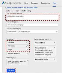 Cara Riset Keywords Dengan Google Keyword Planner Belajar