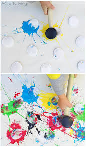 Paint Splat Art Activity For Kids Art Activities For Kids Art Activities Art For Kids