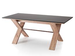 eettafel intuition 8 personen antraciet en eiken 190x90cm 349 99 eettafel spaanplaat buffetkast