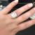 Cushion Cut Engagement Rings On Hand