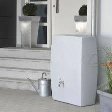 Regentonne Grau Noblesse 275 Liter Regentonne Grau Regentonne Regentonne Eckig