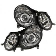 Headlights Mercedes Benz E Class 2002 2006