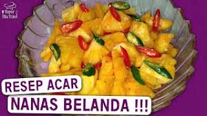 Acar mentimun merupakan bahan pelengkap sajian kuliner. Resep Dan Cara Membuat Acar Nanas Belanda Youtube