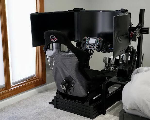 A fully optimized cockpit establishes a baseline for immersion, spatial awareness, and consistency., AI generated