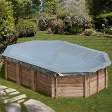Bache De Protection Octogonale Pour Piscine Bois 4 36 X 3 36m Oogarden