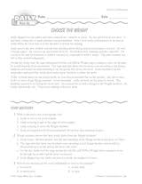 Maybe you would like to learn more about one of these? Reading Warm Up 110 For Gr 5 6 Historical Fiction Printable 5th 6th Grade Teachervision