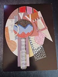 vtg Agnes Jacobs art exhibition invitation Sculpture Eva Cohon Gallery  unposted