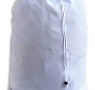 Extra Large Jumbo Laundry Bag with Drawstring, Color: White, Size: 44.5 x  28.5