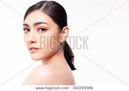 You can add bangs, make the gradient, create several layers, which add volume. Pretty Asian Woman Image Photo Free Trial Bigstock