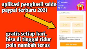 Aplikasi penghasil saldo paypal no scam. Aplikasi Penghasil Saldo Paypal Yerbaru 2021 Febri Offcial Youtube