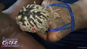 Cinn Stackz giving blowjob big black dick xxx onlyfans porn videos