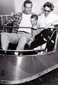 Paul Newman With First Wife Jackie Witte Son Scott C 1955 Paul Newman Jackie Witte Newman