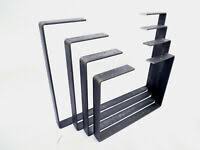 Many people are replacing their old dining table with metal table. Industrial Straight Legs Steel Dining Coffee Bench Table Office Desk Base Metal Ebay