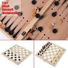 Your objective is to free all your checkers from the board before your opponent. Buy 3 In 1 Foldable Wooden Chess Board Set Travel Games Chess Backgammon Checkers Toy Chessmen Entertainment Game Board Toys Gift At Affordable Prices Free Shipping Real Reviews With Photos Joom