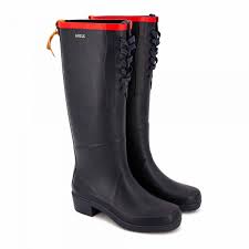 Obtenez des chaussures de grandes marques pour moins! Bottes Caoutchouc Marine 84052 Femme Aigle A Prix Degriffe