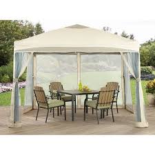 Better Homes Gardens Lawrence 10 X 10 Portable Gazebo Walmart Com Portable Gazebo Patio Gazebo Canopy Outdoor