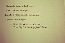 Edna St Vincent Millay